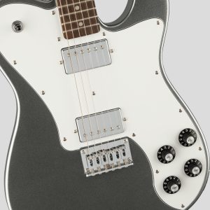 Squier by Fender Affinity Telecaster Deluxe Charcoal Frost Metallic 4