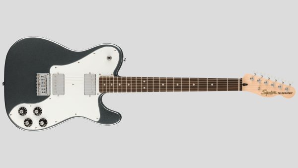 Squier by Fender Affinity Tele Deluxe Charcoal Frost Metallic 0378250566 custodia Fender omaggio
