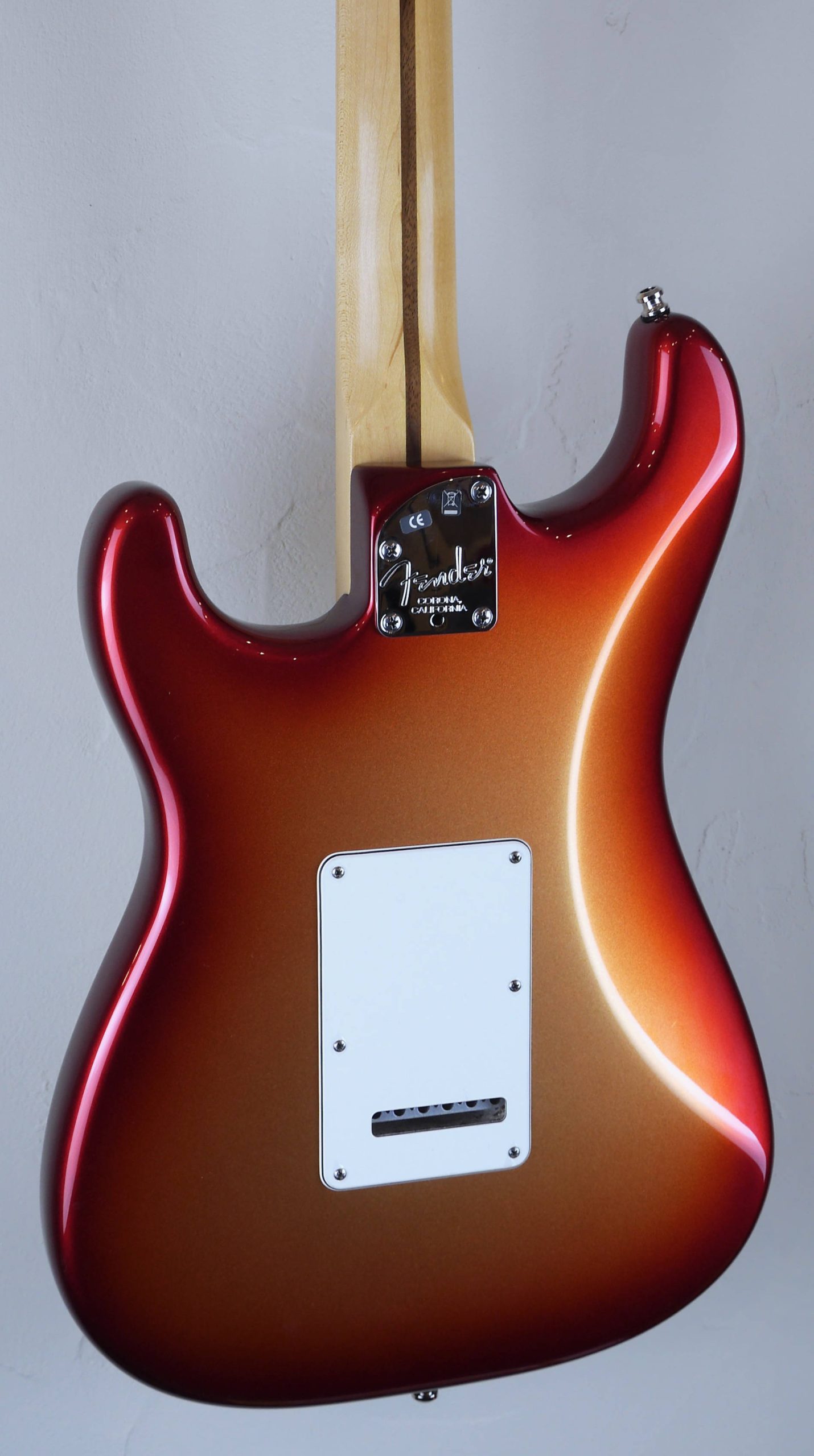 Fender American Deluxe Stratocaster 2010 Sunset Metallic 5