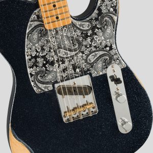 Fender Brad Paisley Road Worn Esquire Black Sparkle 4