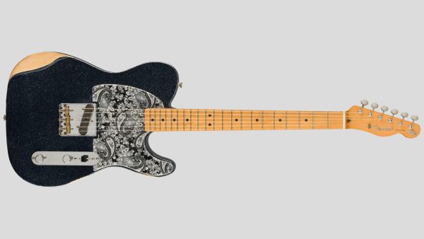 Fender Brad Paisley Road Worn Esquire Black Sparkle 0140322398 inclusa custodia Fender
