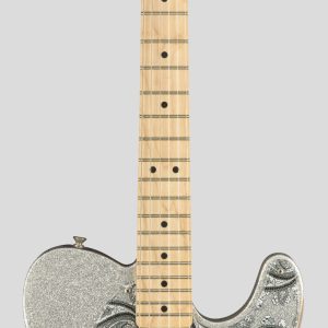 Fender Brad Paisley Road Worn Telecaster Silver Sparkle 1