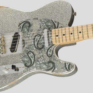 Fender Brad Paisley Road Worn Telecaster Silver Sparkle 3
