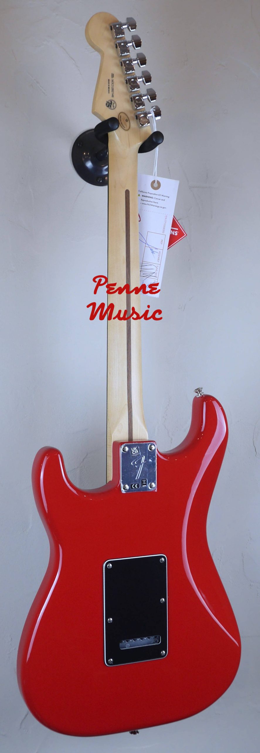 Fender Limited Edition Player Stratocaster Ferrari Red with Ebony Fingerboard 2