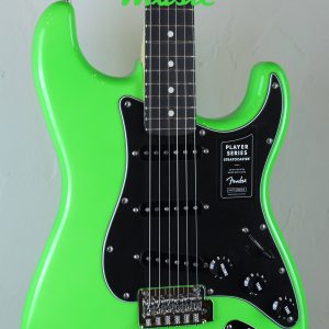 Fender Limited Edition Player Stratocaster Ebony Fingerboard Neon Green 3