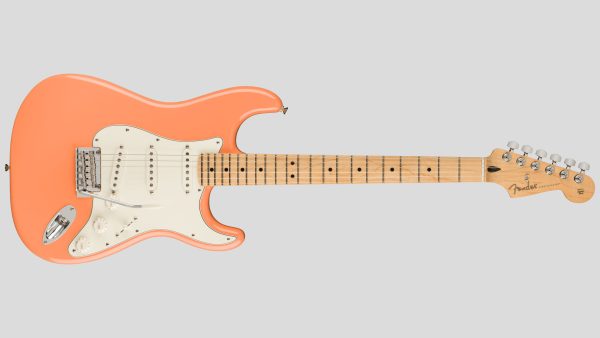 Fender Limited Edition Player Stratocaster Pacific Peach 0144502579 custodia Fender in omaggio