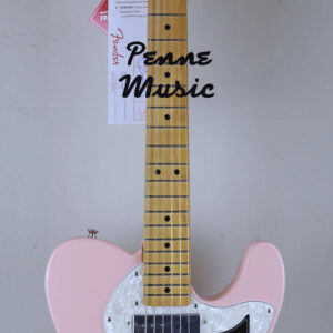 Fender Limited Edition Vintera 70 Telecaster Thinline Shell Pink 1