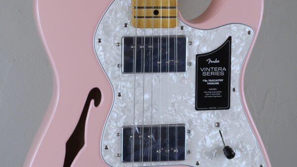 Fender Limited Edition Vintera 70 Tele Thinline Shell Pink 0149742356 inclusa custodia Fender