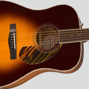 Fender PD-220E Dreadnought 3-Color Vintage Sunburst 3