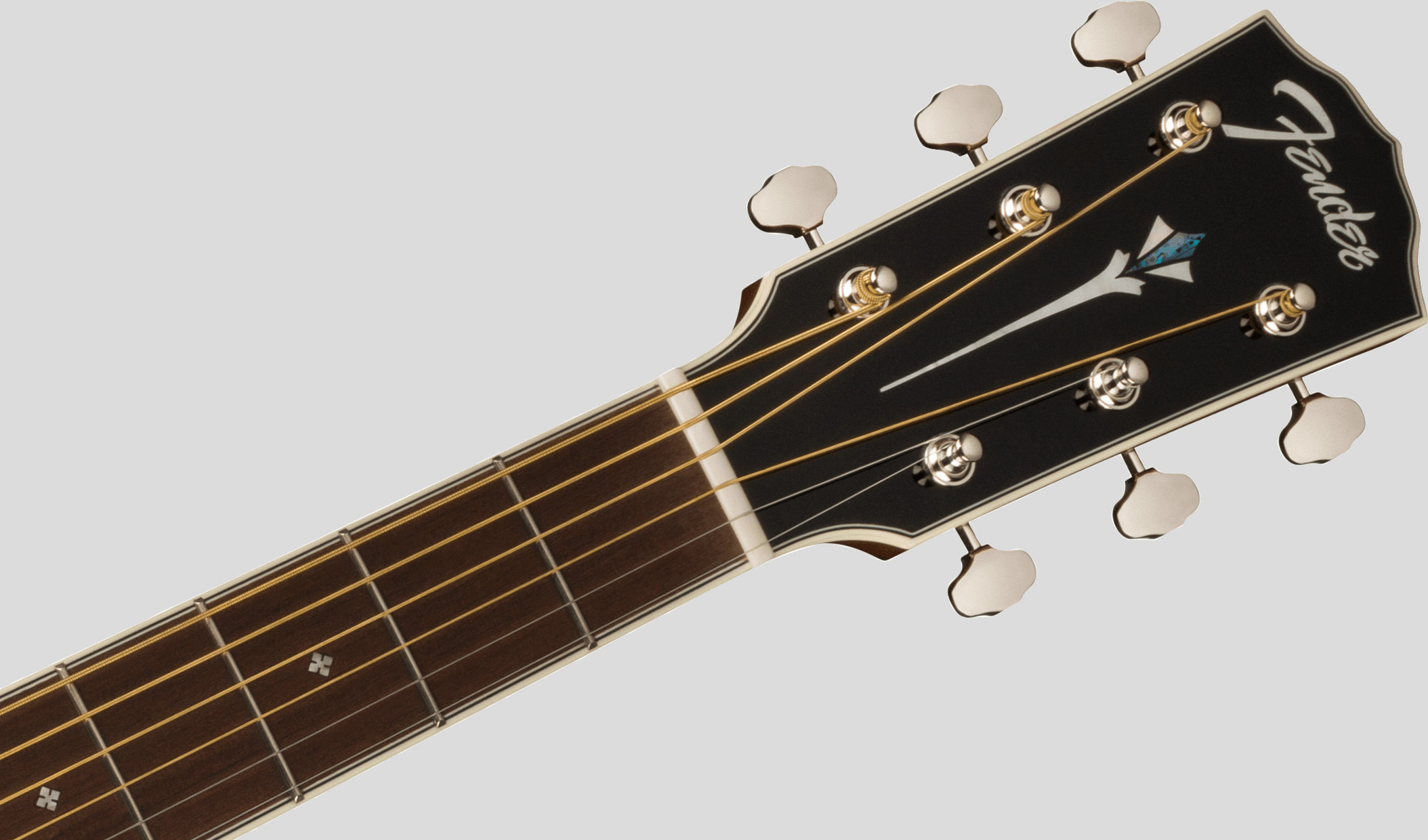 Fender PD-220E Dreadnought 3-Color Vintage Sunburst 5