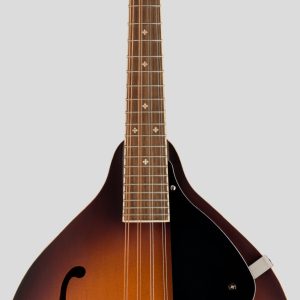Fender PM-180E Mandolin Aged Cognac Burst 1