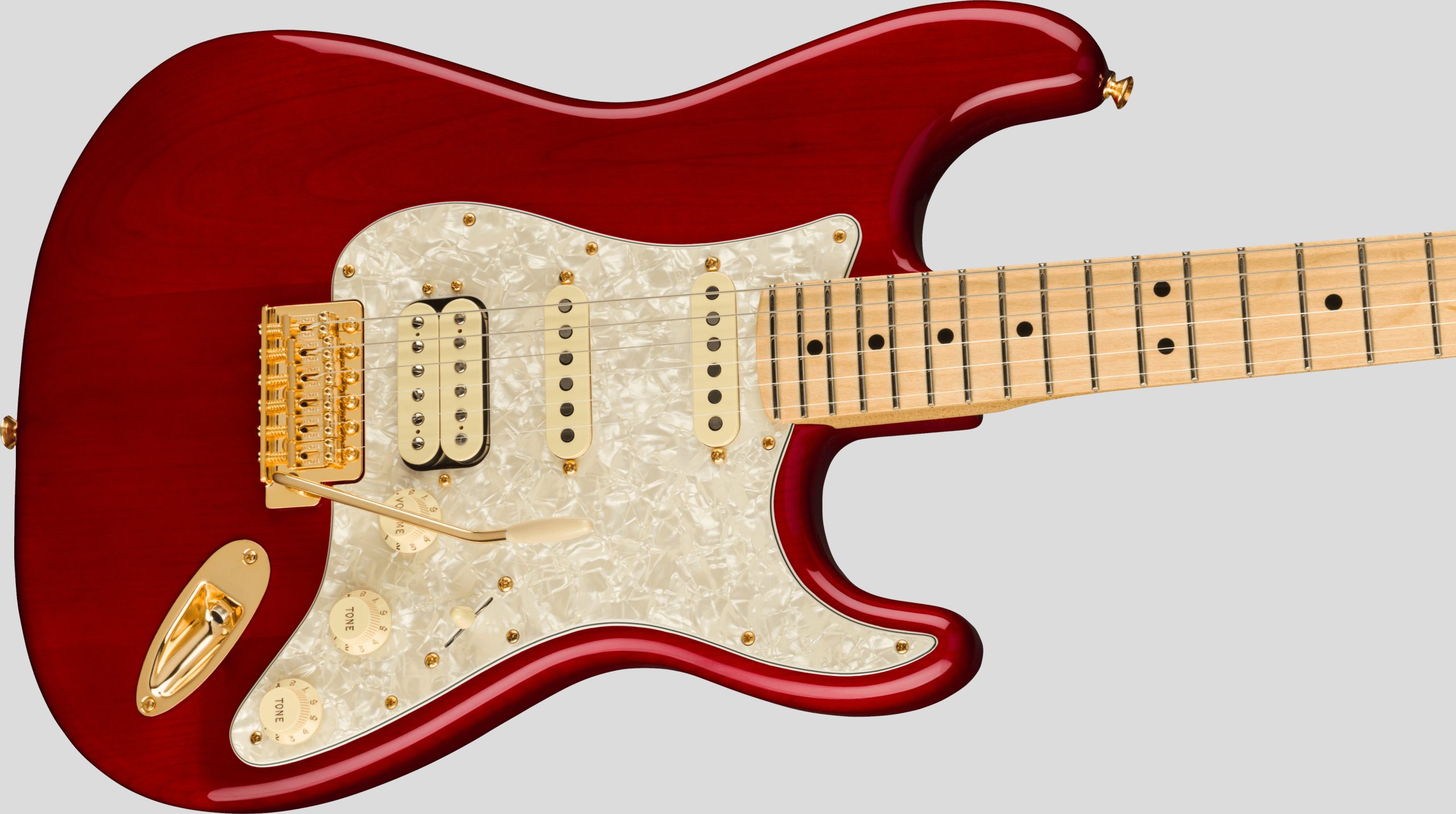 Fender Tash Sultana Stratocaster Transparent Cherry 3