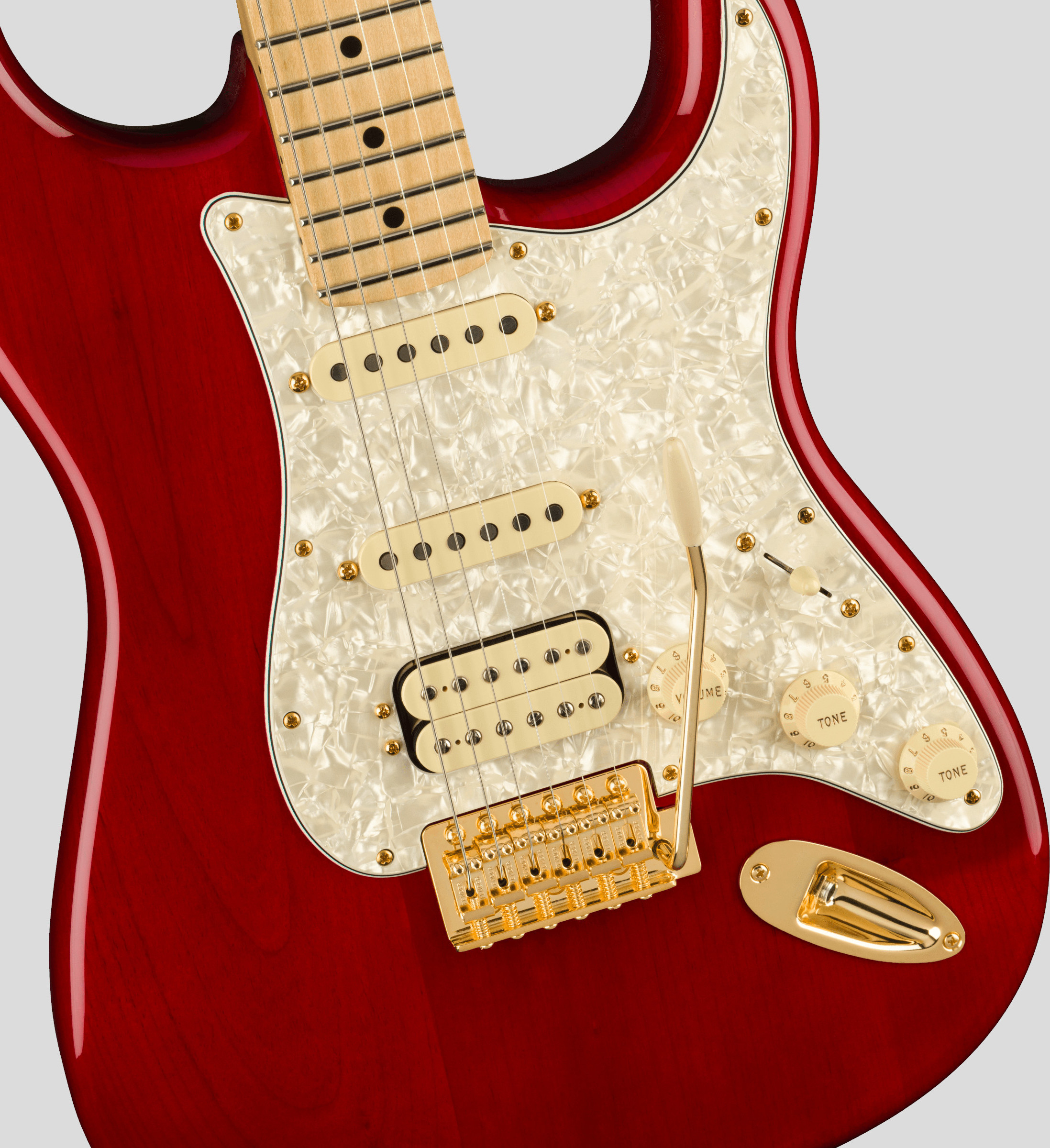 Fender Tash Sultana Stratocaster Transparent Cherry 4