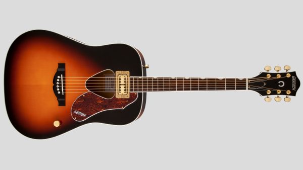 Gretsch G5031FT Rancher Dreadnought Sunburst 2714031552 custodia Fender omaggio