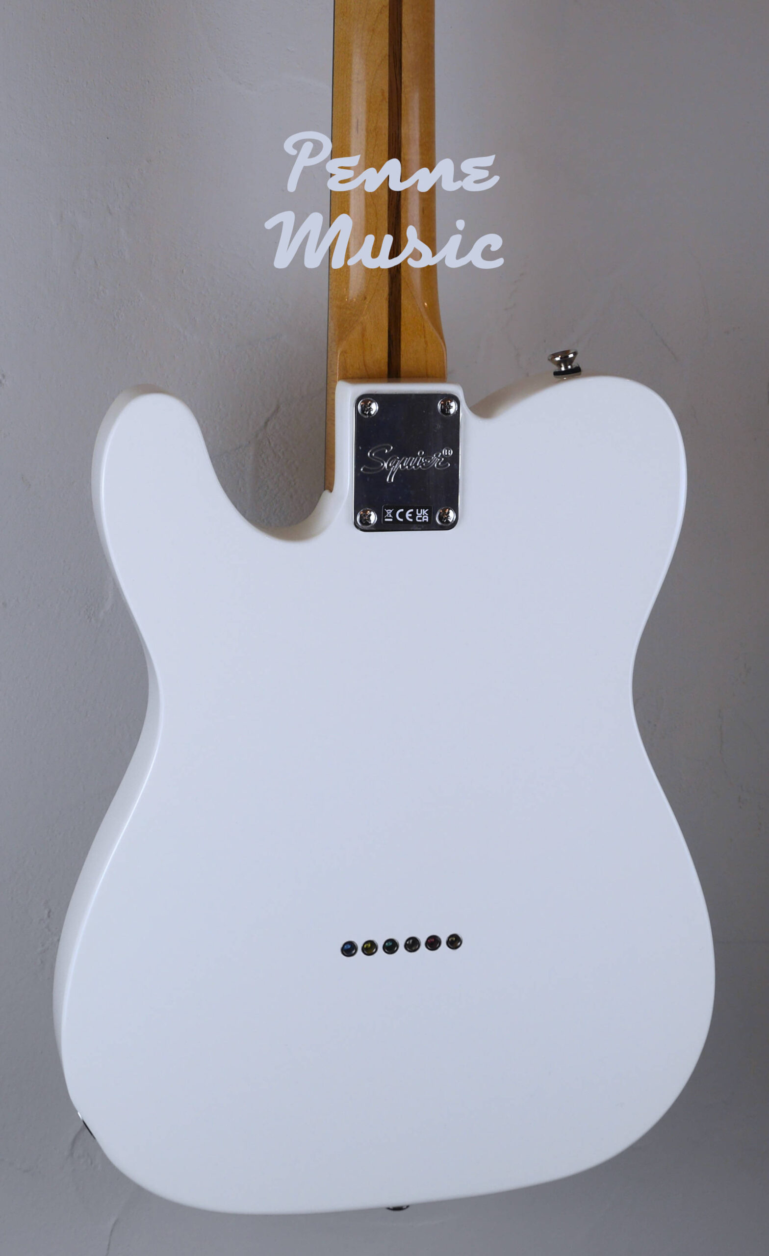 Squier by Fender Limited Edition Classic Vibe 70 Telecaster Thinline Olympic White 4
