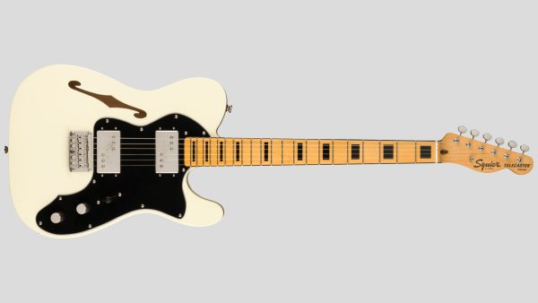 Squier by Fender Classic Vibe 70 Tele Thinline Olympic White 0374073505 custodia Fender omaggio