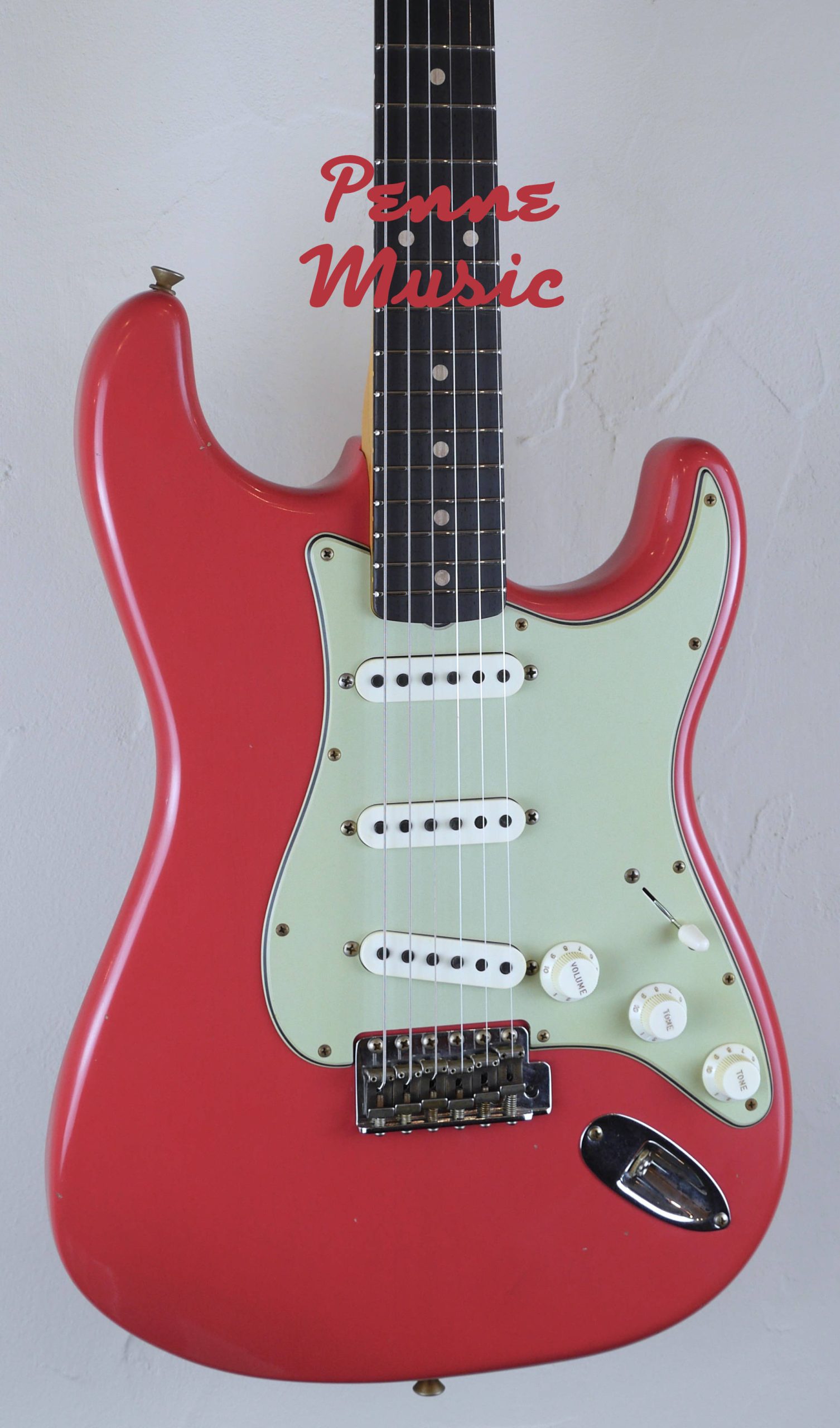Fender Custom Shop Limited Edition 62/63 Stratocaster Aged Fiesta Red J.Relic 4