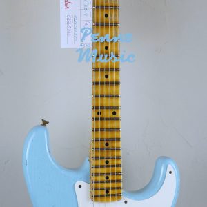 Fender Custom Shop Time Machine 57 Stratocaster Faded Aged Daphne Blue Relic 2
