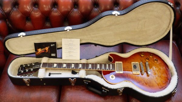 Gibson Les Paul Standard Premium Birdseye 2013 Heritage Cherry Sunburst Made in Usa