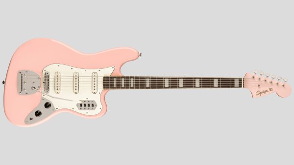 Squier by Fender Limited Edition Classic Vibe Bass VI Shell Pink 0374581556 custodia Fender omaggio