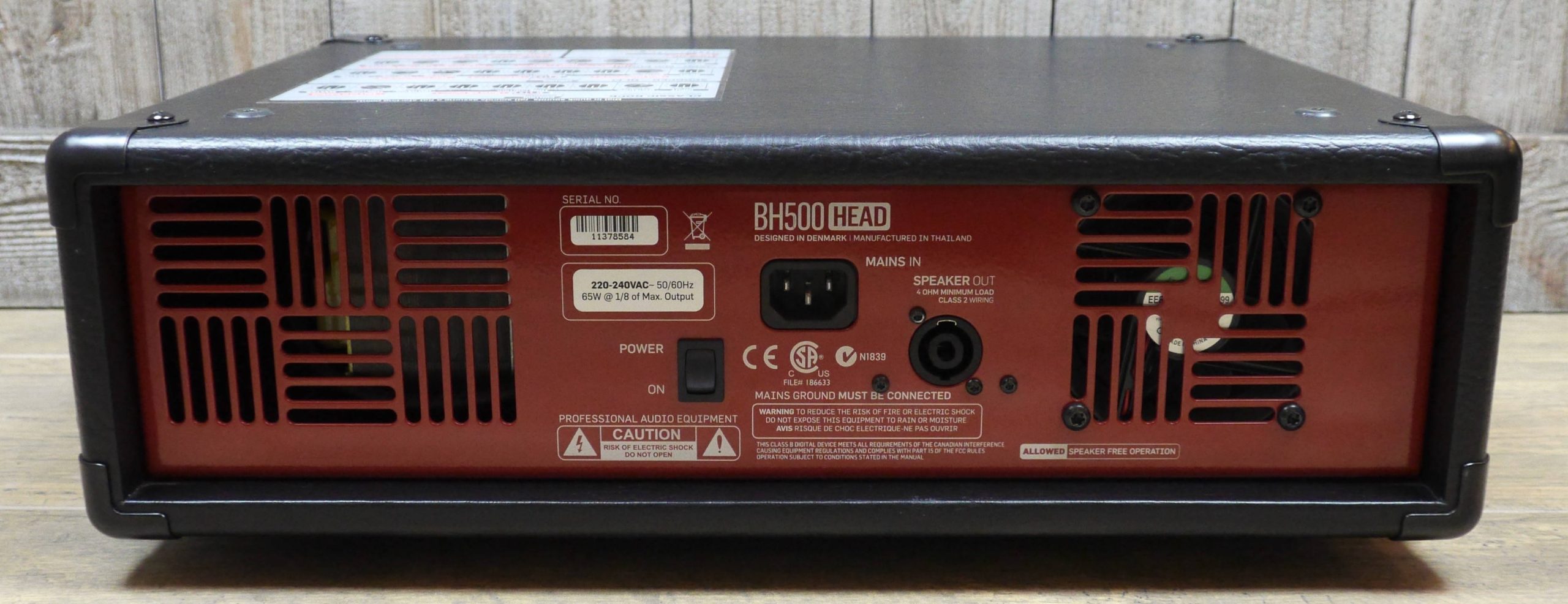 TC Electronic BH500 Head 2