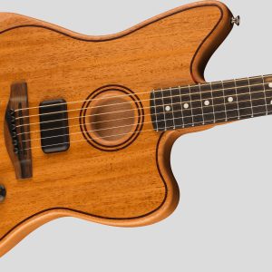 Fender American Acoustasonic Jazzmaster All-Mahogany Natural 3