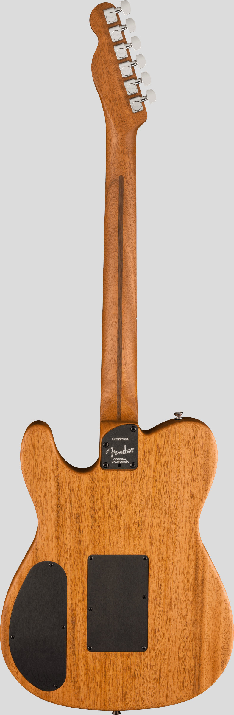Fender American Acoustasonic Telecaster All-Mahogany Bourbon Burst 2