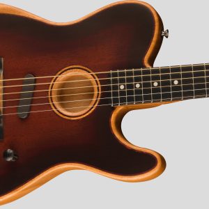 Fender American Acoustasonic Telecaster All-Mahogany Bourbon Burst 3