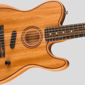 Fender American Acoustasonic Telecaster All-Mahogany Natural 3