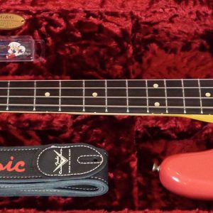 Fender Custom Shop Pino Palladino Precision Bass Fiesta Red over Desert Sand Relic 6