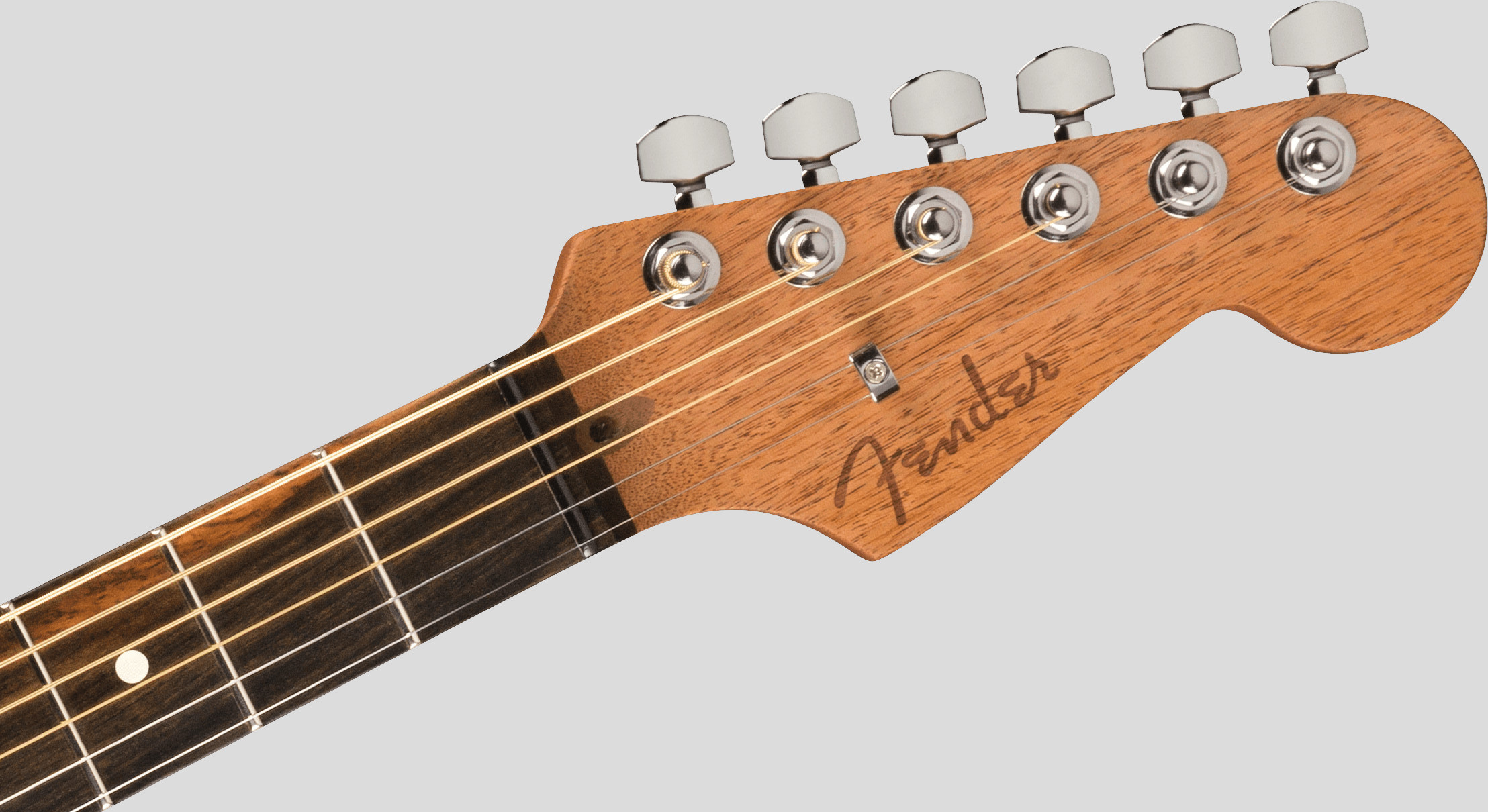 Fender Limited Edition American Acoustasonic Jazzmaster Black Paisley 5