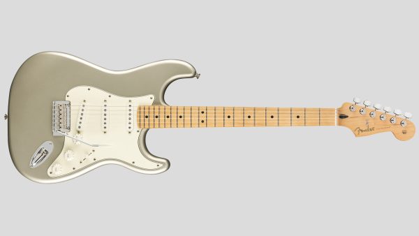 Fender Limited Edition Player Stratocaster Inca Silver 0140214524 con custodia Fender in omaggio