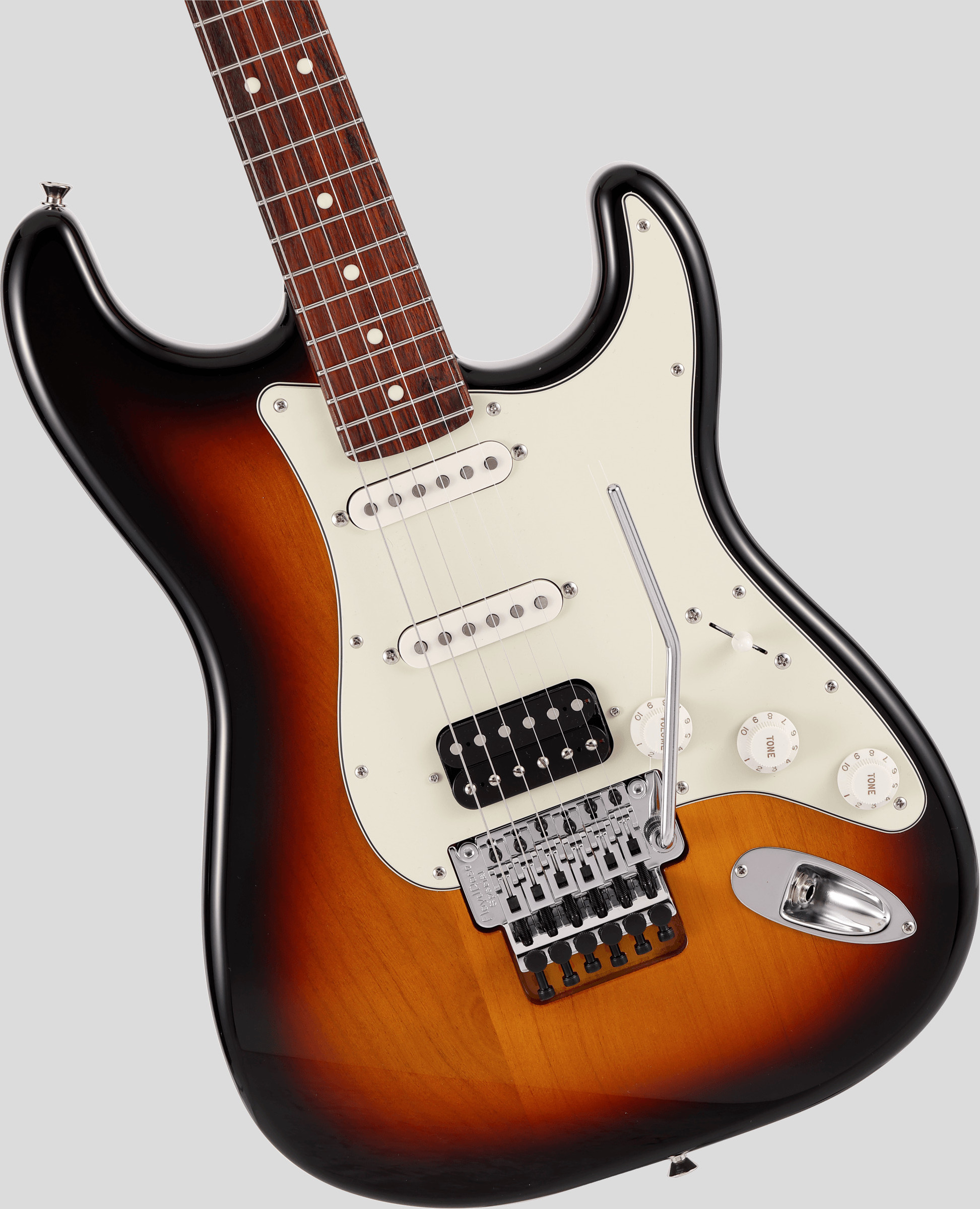 Fender Limited Edition Stratocaster Floyd Rose 3-Color Sunburst 4