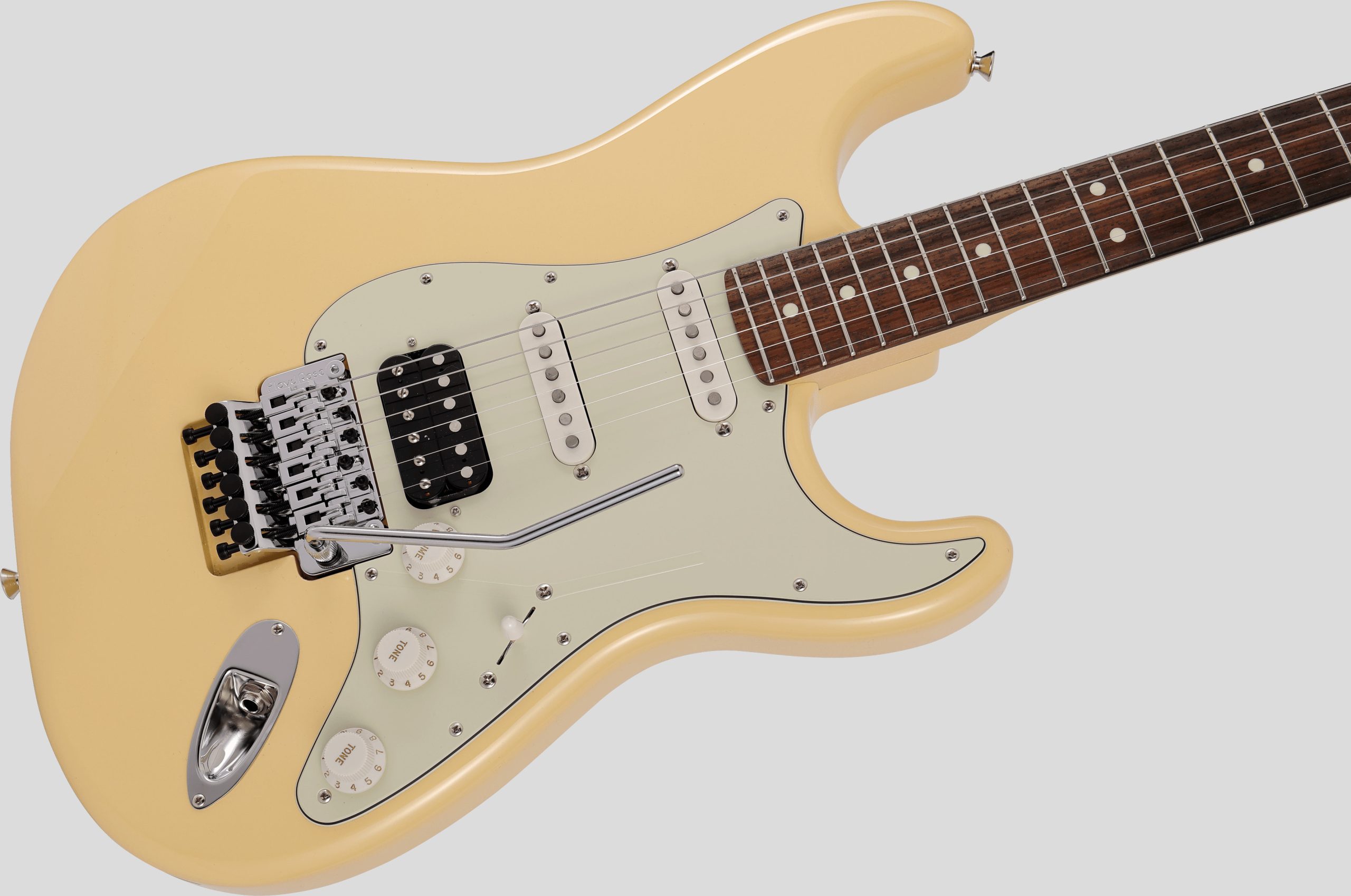 Fender Limited Edition Stratocaster Floyd Rose Vintage White 3