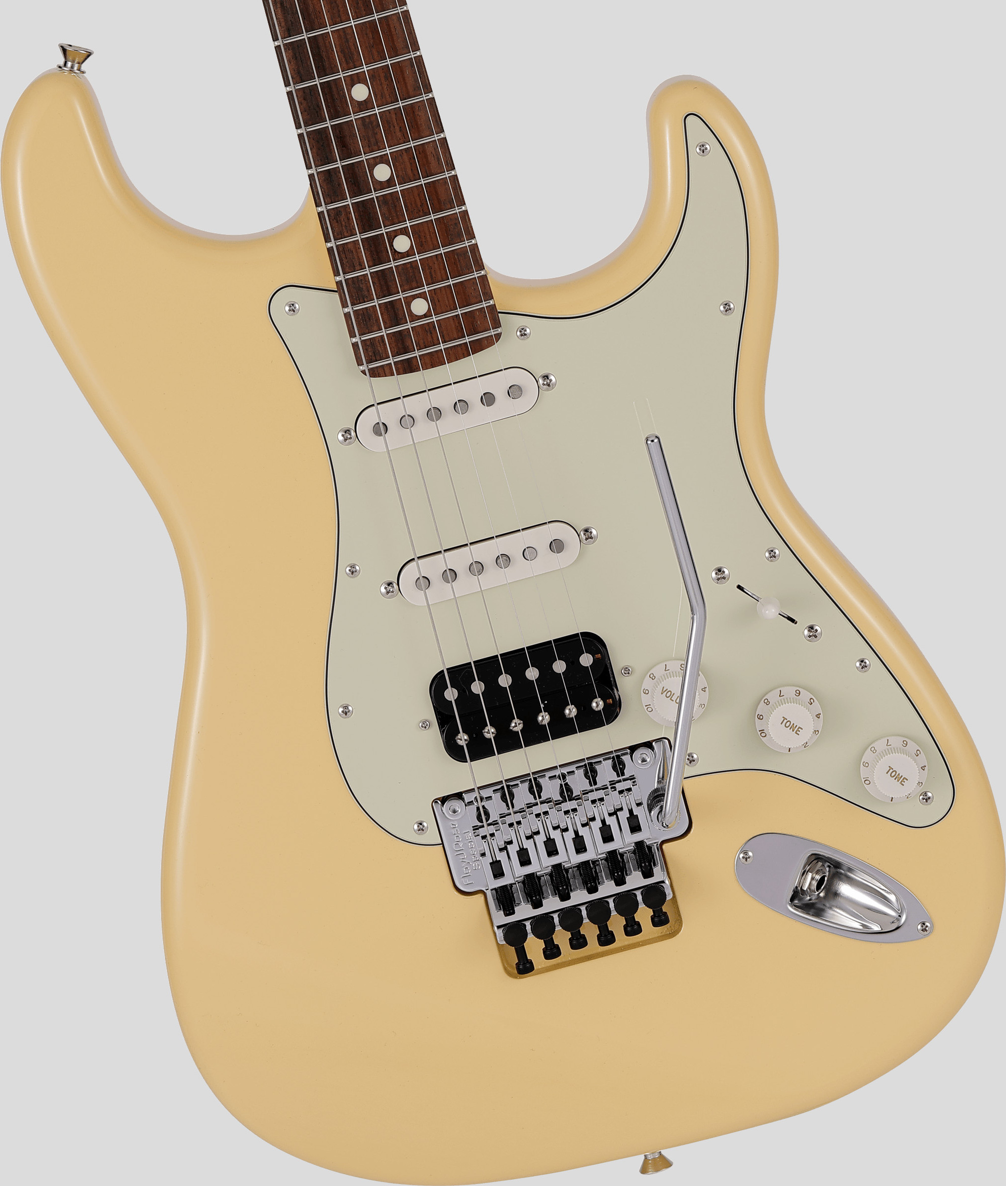 Fender Limited Edition Stratocaster Floyd Rose Vintage White 4