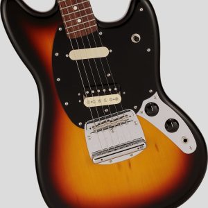 Fender Limited Edition Traditional Mustang Reverse Head 3-Color Sunburst 4