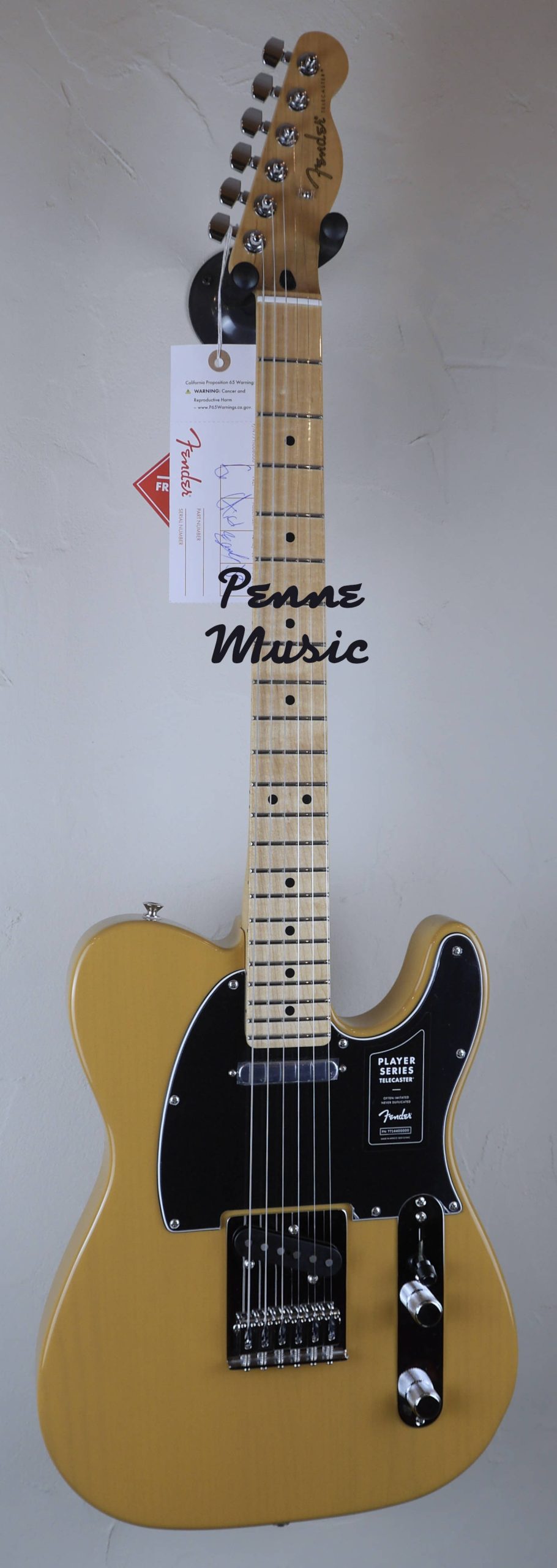Fender Limited Edition Player Telecaster Butterscotch Blonde with Custom Shop 51 Nocaster 1