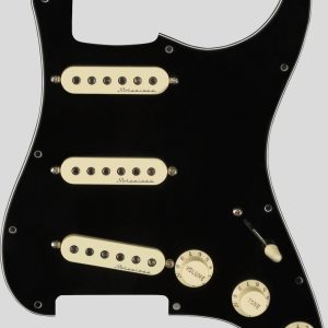 Fender Pre-Wired Hot Noiseless Stratocaster Pickup Set Pickguard Black 5