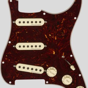 Fender Pre-Wired Hot Noiseless Stratocaster Pickup Set Pickguard Tortoise Shell 5