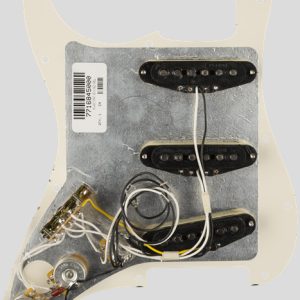 Fender Pre-Wired Hot Noiseless Stratocaster Pickup Set Pickguard Tortoise Shell 6