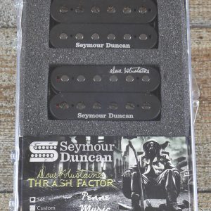 Seymour Duncan Dave Mustaine Thrash Factor Humbucker Set Matte Black 1