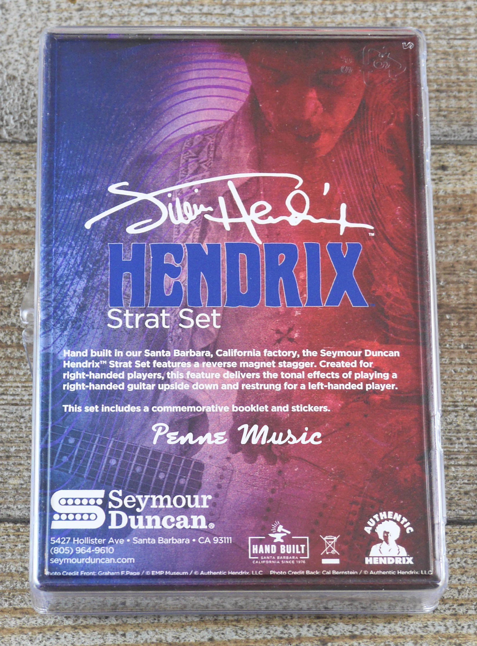 Seymour Duncan Jimi Hendrix Stratocaster Set White 2