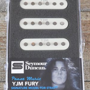 Seymour Duncan Yngwie Malmsteen YJM Fury Stratocaster Set Off White 1