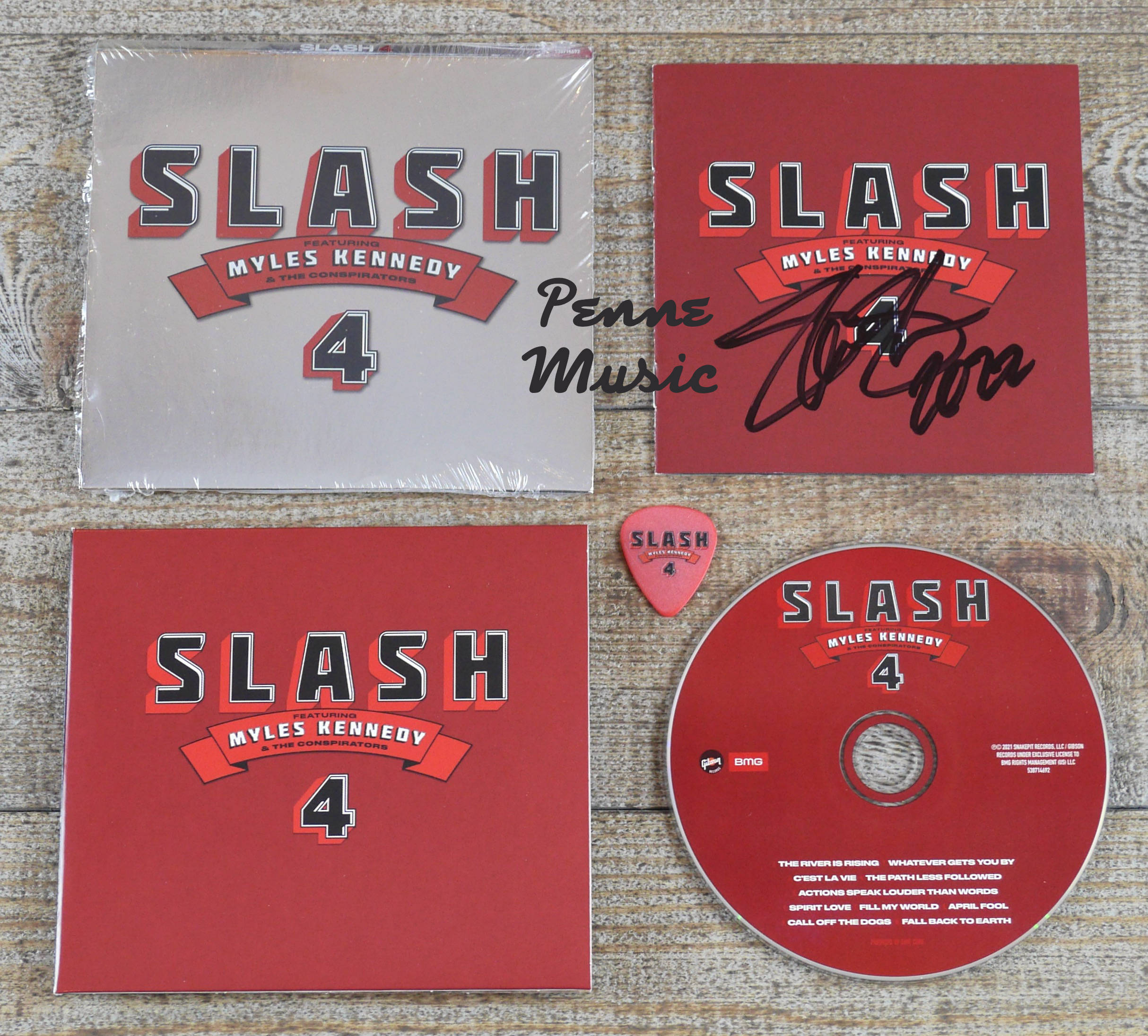 Slash 4 Signed CD 1