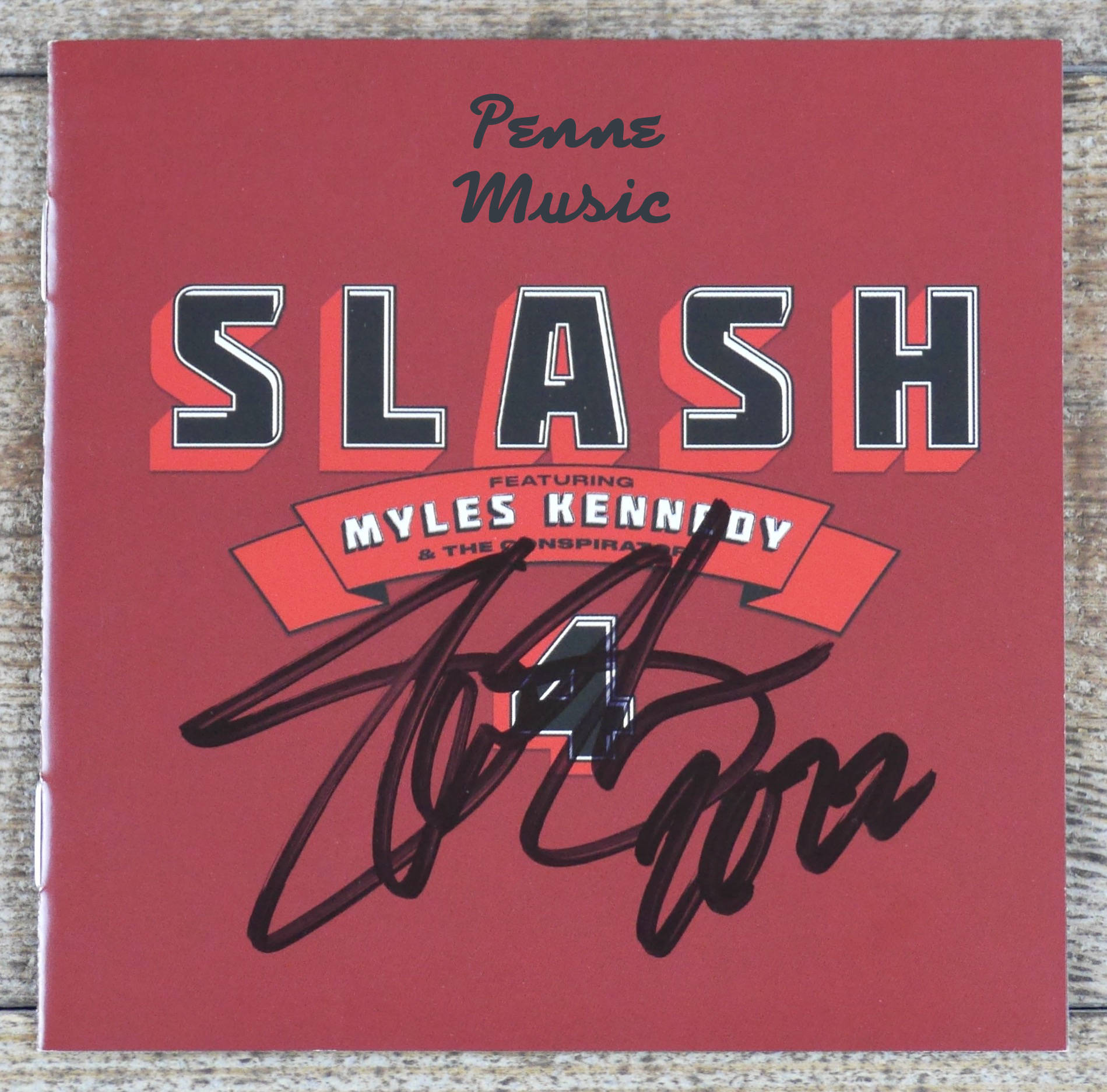 Slash 4 Signed CD 2