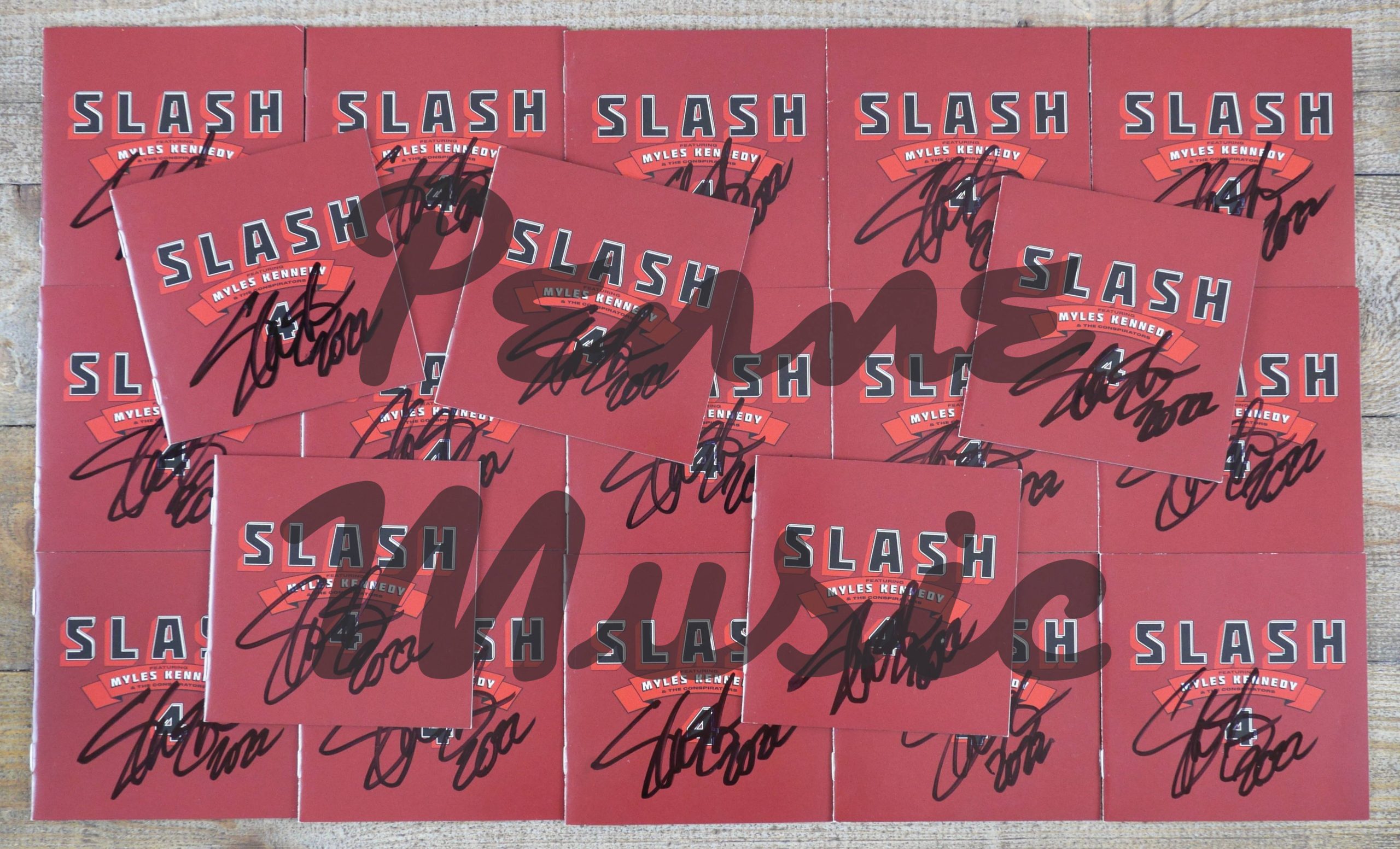 Slash 4 Signed CD 4