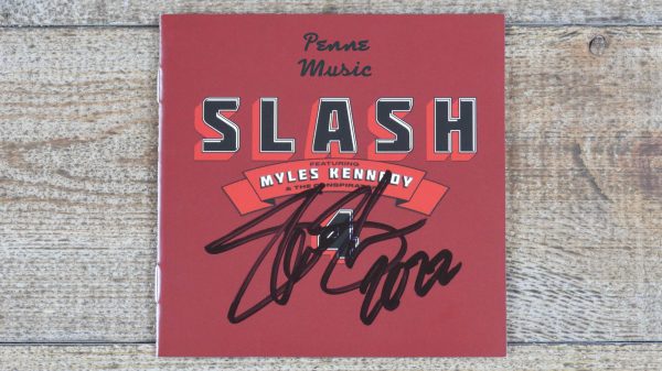 Slash 4 Signed CD ASIN B09JZQ6D76 featuring Myles Kennedy & The Conspirators