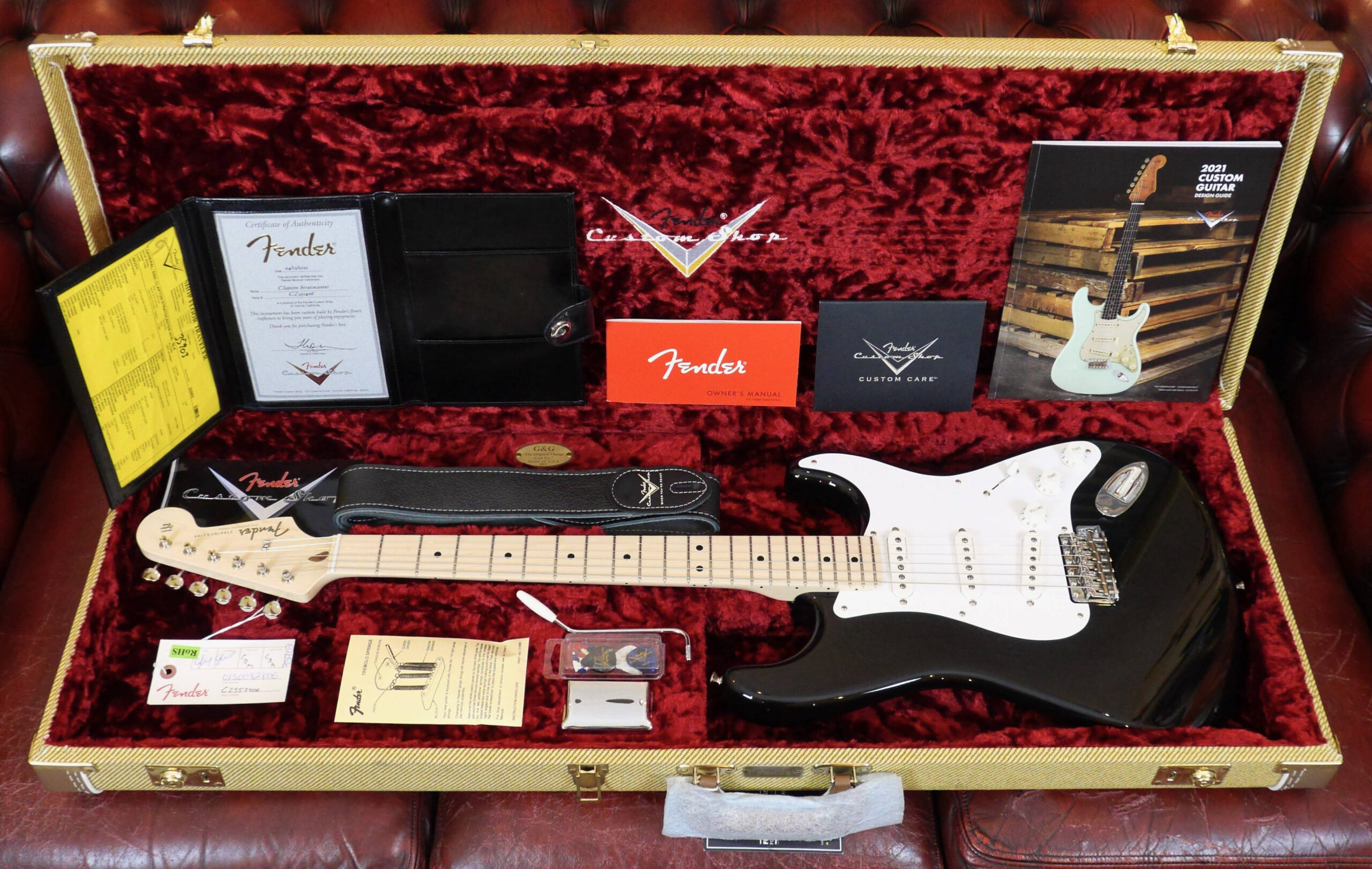 Fender Custom Shop Eric Clapton Stratocaster 2021 Black 1