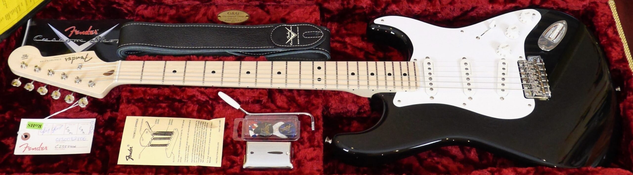 Fender Custom Shop Eric Clapton Stratocaster 2021 Black 6