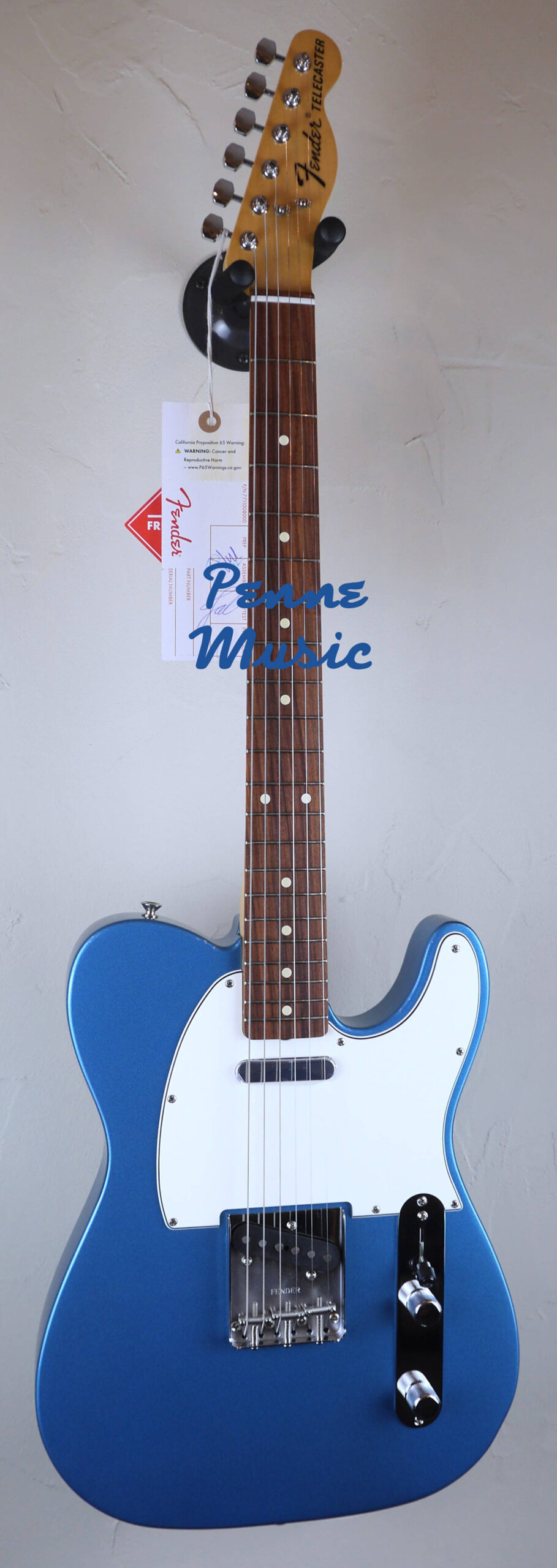 Fender Limited Edition Vintera 70 Telecaster Lake Placid Blue with Custom Shop Twisted Tele 1